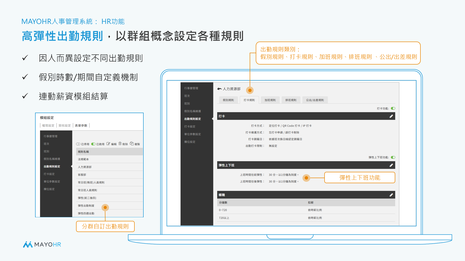 Apollo 雲端人資系統讓總部/門店管理更加方便